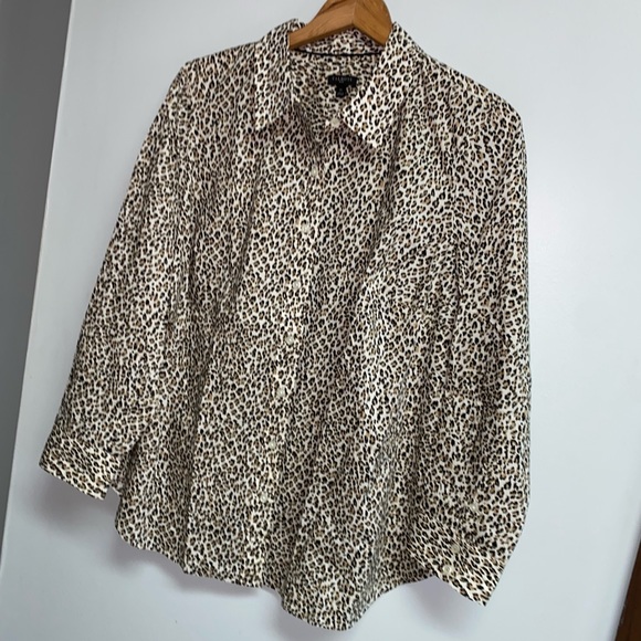 NWOT TALBOTS TOP - 1X - Picture 5 of 8